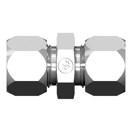 World Wide Fittings Flareless Large Hex Union Stainless Steel C2403LHX04X04SS